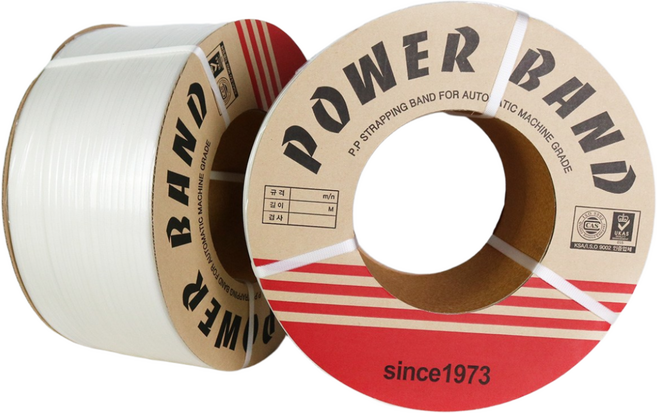 반투명 흰색 PP밴드 밴딩끈 밴딩기끈 10kg 자동/반자동용, 15mm