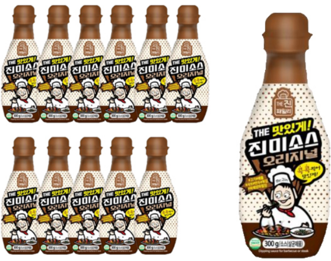 진미 소스 고기용, 12개, 300g