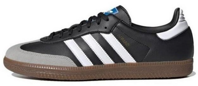 아디다스 정품 삼바 비건 화이트 블랙(증정+신발끈 )