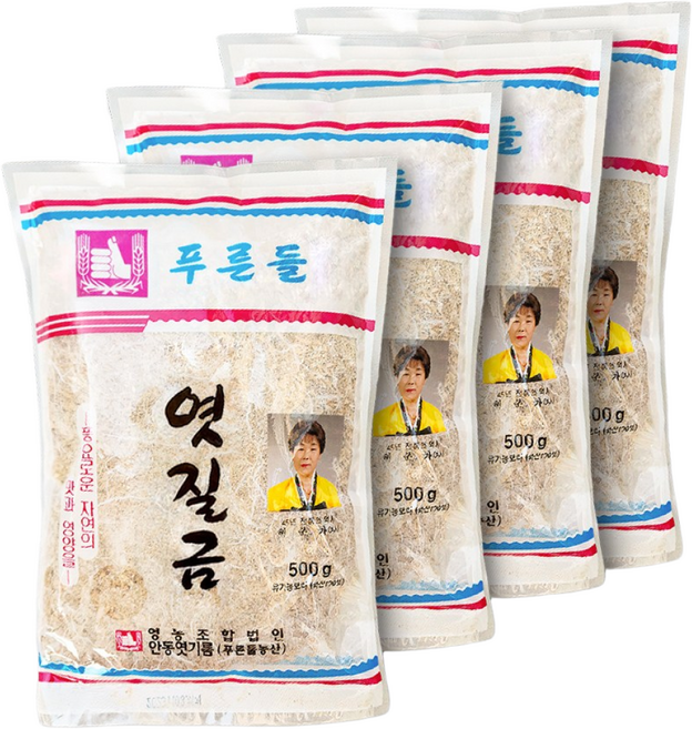 푸른들 안동 엿질금, 4개, 500g