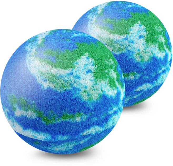 아르비앙 우리의 지구 배쓰밤 거품입욕제 코튼블로썸, 130g, 2개