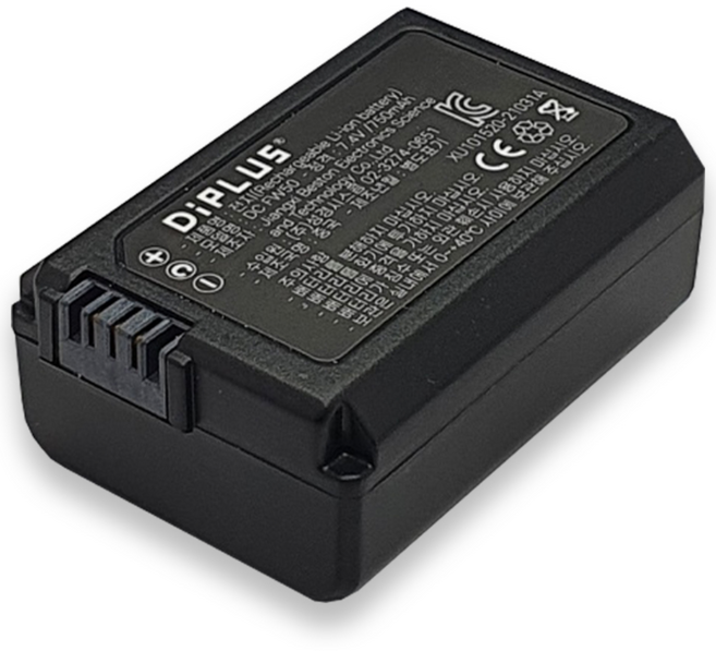 소니 A7M2 a5100 a6500 a6400 a6300 리튬이온 충전용 호환배터리 NP-FW50