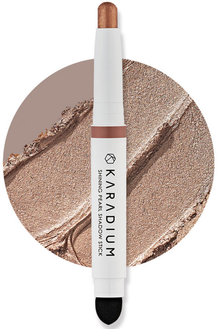 카라디움 샤이닝 펄 섀도우 스틱, 6호 초코렛 브라운, 2개