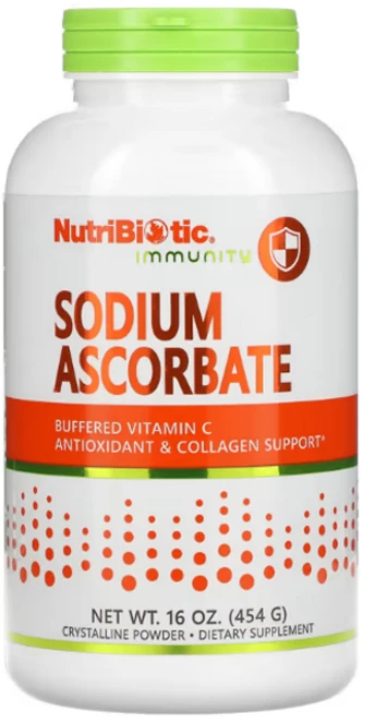 뉴트리바이오틱 이뮤니티 아스코르브산 나트륨 16oz, 454g, 1개 - 쿠팡