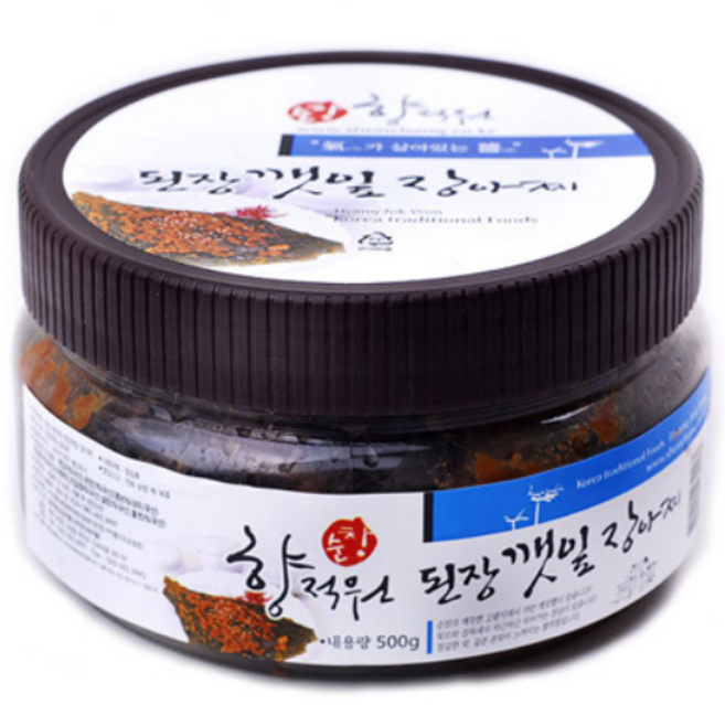 순창 향적원 / 된장 깻잎 장아찌 500g, 1개
