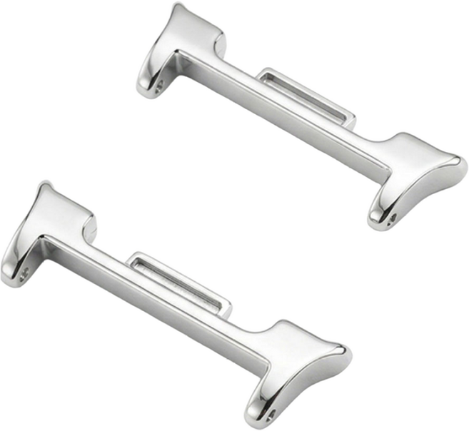 오네꼬네 갤럭시워치8 클래식 연결 커넥터 어댑터 스트랩 호환 원터치, 실버