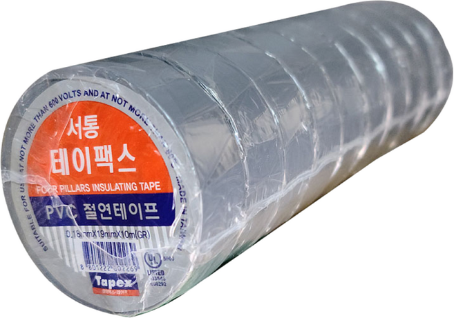 테이팩스 서통 PVC 전기 절연테이프 10개입, 10개