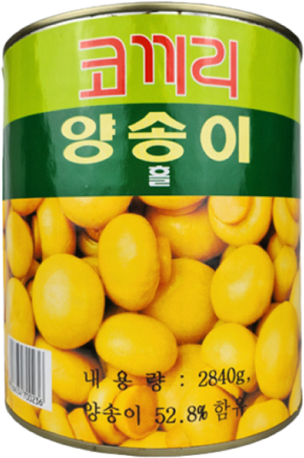 코끼리 양송이 홀 통조림, 1개, 2.84kg