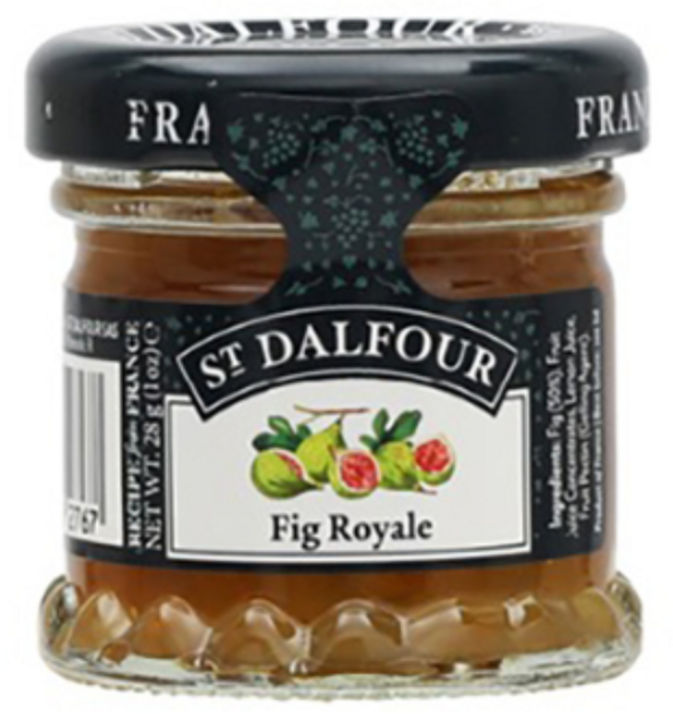 샹달프 미니잼 베이커리재료 스프레드 무화과잼, 28g, 1개