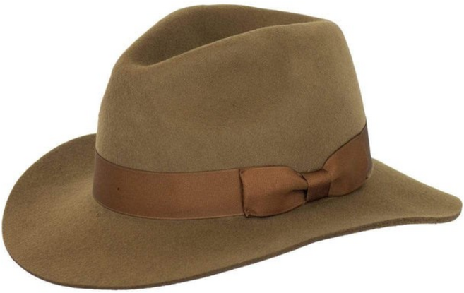 아웃백 클래식 오크 울 펠트 모자 고급 남녀 공용 방수 모자 아빠 엄마 선물