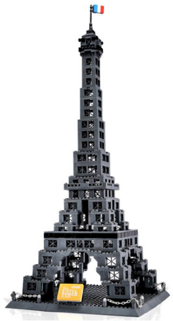 호환블럭 에펠탑 (5217wg), L사호환블럭:에펠탑 (5217), 1개