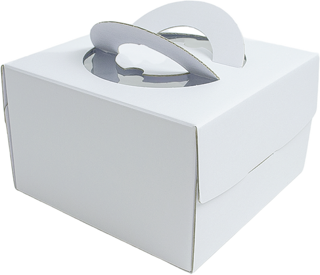 원형 케이크박스 1호/2호(13cm) 화이트, 1호, 10개