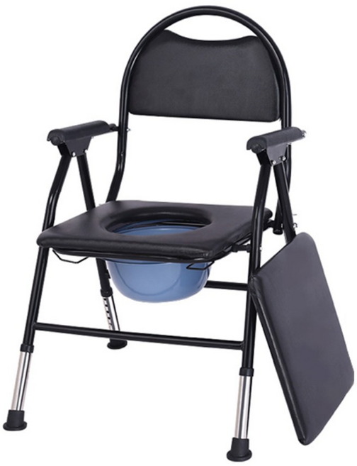 아띠꼴로 무조립 접이식 좌변기 이동식 화장실 변기 의자, O자형, 1세트