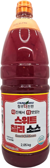 청우 더진한 스위트칠리소스, 2개, 2.05kg