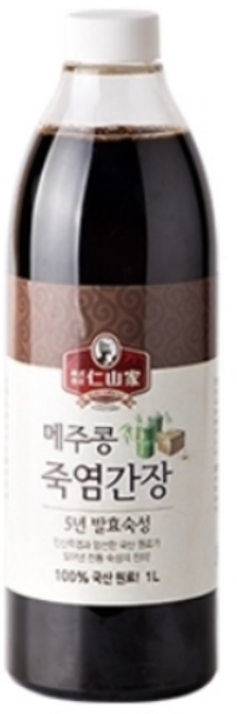 인산가 메주콩 죽염간장 1L 인산죽염, 인산가 메주콩 죽염 간장 1L, 1개