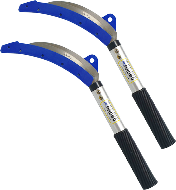 덕진 1+1 (스텐 정구지낫) 부추낫 톱니낫 풀베기 잡초, 1개