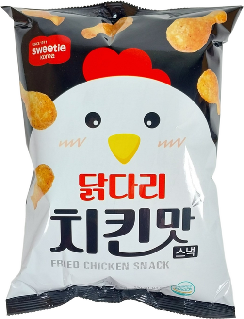 스위티코리아 닭다리 치킨맛스낵 280g (무료배송), 6개