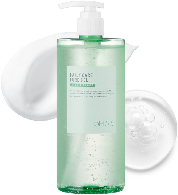은율 데일리 케어 퓨어 젤 폼클렌저, 512ml, 1개