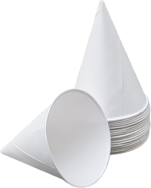 나도컵 이지컵 코팅원뿔 꼬깔 깔대기 정수기컵 입 닿는 부분이 동그랗게 말려있습니다