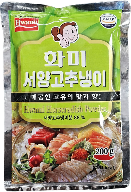 화미 서양고추냉이, 200g, 4개