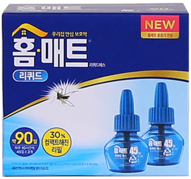 홈매트 리퀴드 교체용 액상리필 29ml 45일 리필2입