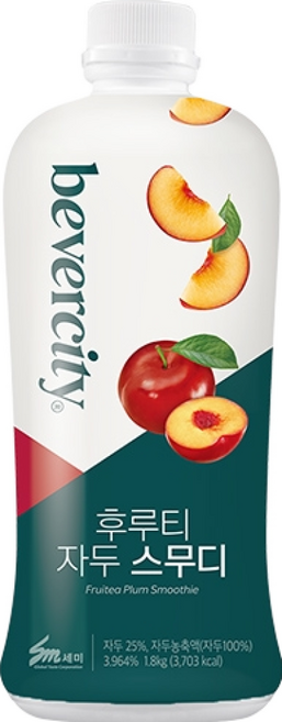 세미 후루티 자두스무디, 1.8kg, 4개, 4개