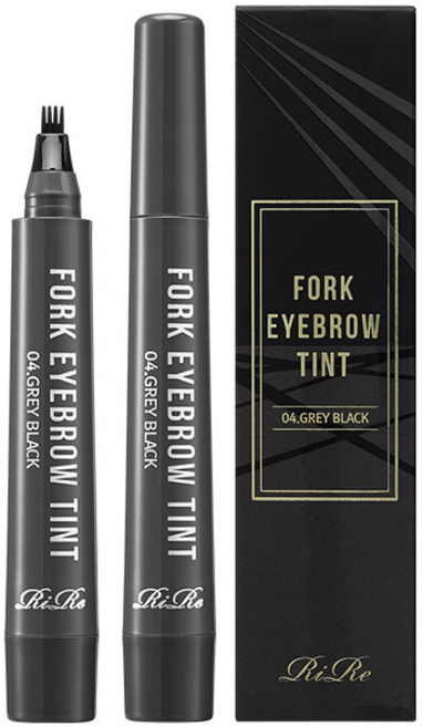 리르 포크 아이브로우 틴트 2g, 04그레이블랙, 1개
