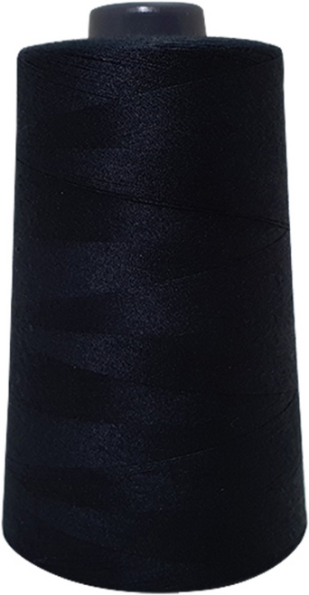 미싱실 재봉실 45수 2합 (5000M 35컬러 45S/2), 5000m, 검정, 1개