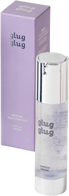 바르는보톡스! 모공 타이트닝 리프팅 글럭글럭 캡슐 세럼, 1개, 50ml - 쿠팡