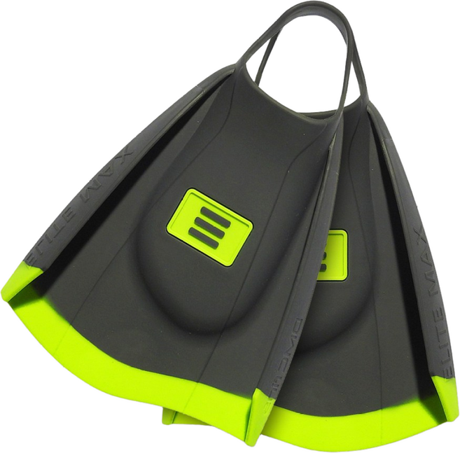 DMC 엘리트 맥스 숏핀 오리발 ELITE MAX 가방 증정, 차콜