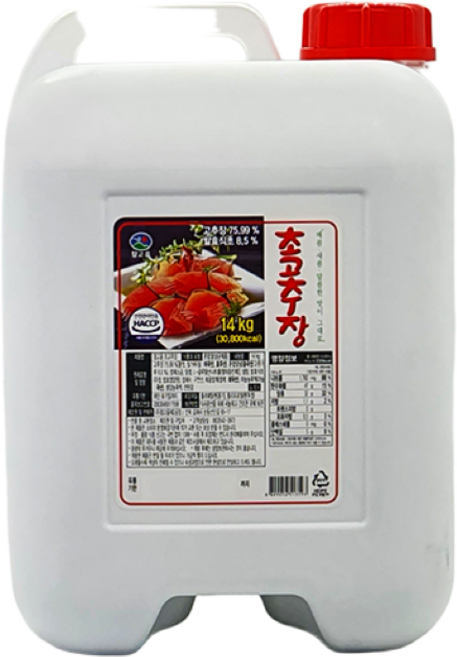 참고을 초고추장, 14kg, 1개