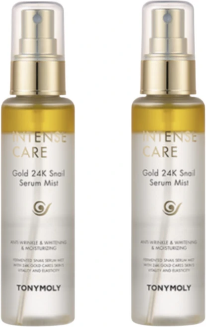 토니모리 인텐스케어 골드24K스네일 세럼 미스트, 100ml, 2개 - 쿠팡