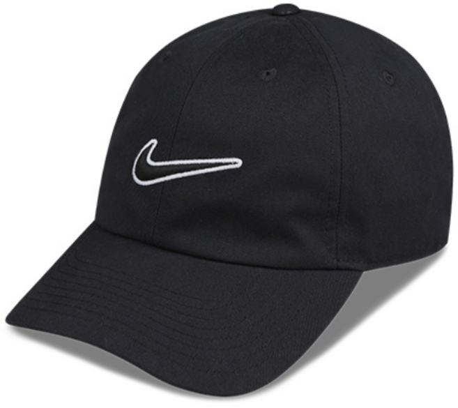나이키 클럽 언스트럭처 스우시 남자 여성 볼캡 모자 FB5369-010