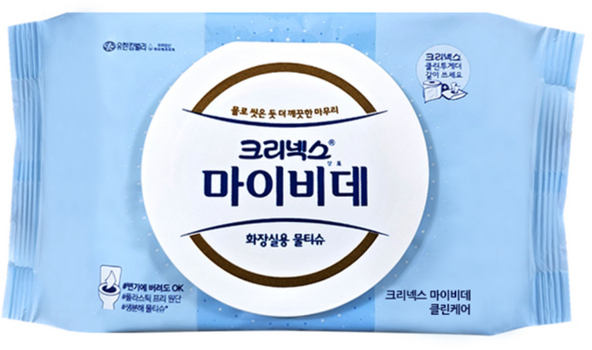 마이비데 화장실용 물티슈, 111g, 46매, 30개