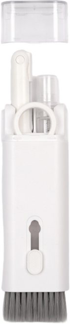 온트리 컴퓨터 휴대폰 만능 청소 브러시 세트, 화이트, 2세트