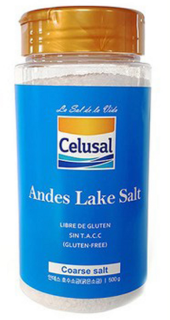 셀루살 안데스 호수 소금, 500g, 1개