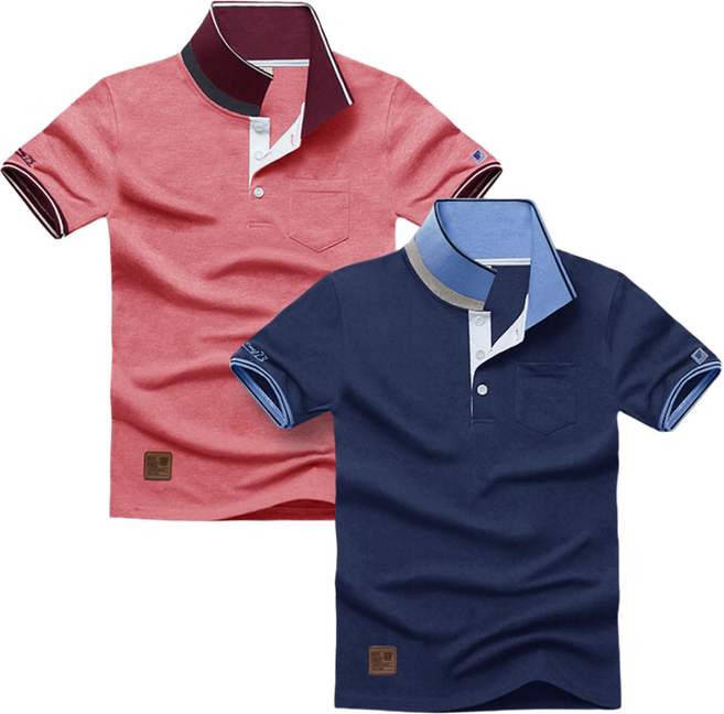 블루포스 에비싱 반팔 카라티 1+1 세트 [2장 묶음] 남자 티셔츠 남성 반팔티 남녀공용 커플티 단체티 여름 골프티 [국내생산]