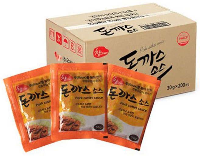 참 돈까스 소스, 200개, 30g