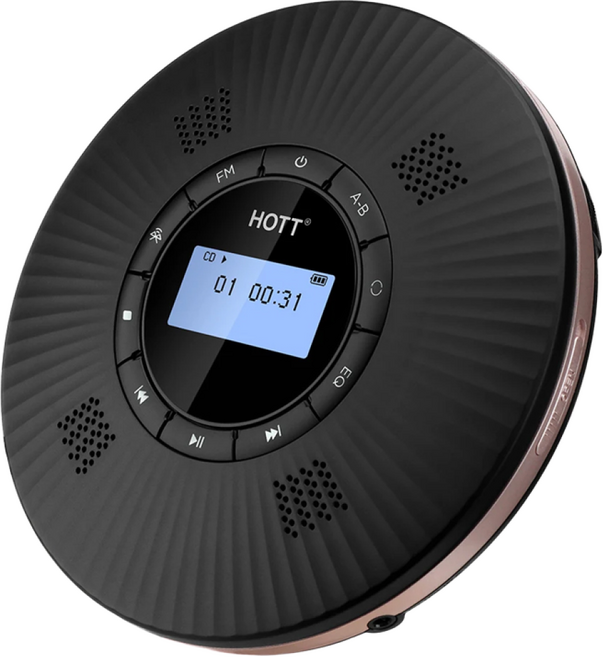 엠피맨 HOTT 4스피커 블루투스 휴대용 CD플레이어 C228