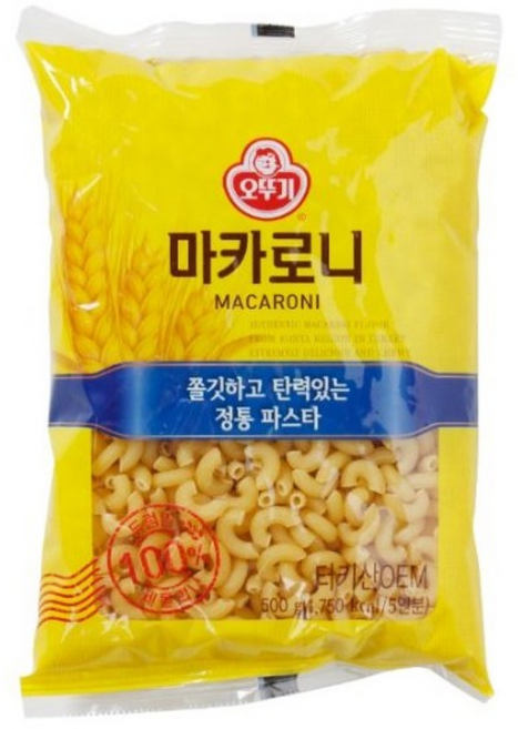 오뚜기 마카로니 500g, 1개