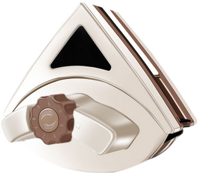 강도조절 자석 유리창 유리 닦이 5-25mm 창문 청소 도구, 5-25mm유리창클리너, 1개