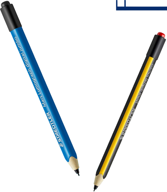 스테들러 노리스 디지털 터치펜 180_22_1, 01.점보 옐로우(지우개 기능 포함), 1개, 1개