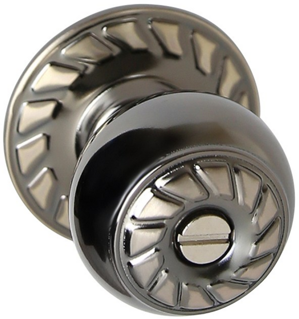 H8302 AB 동전형 원통형 방문손잡이, 1개