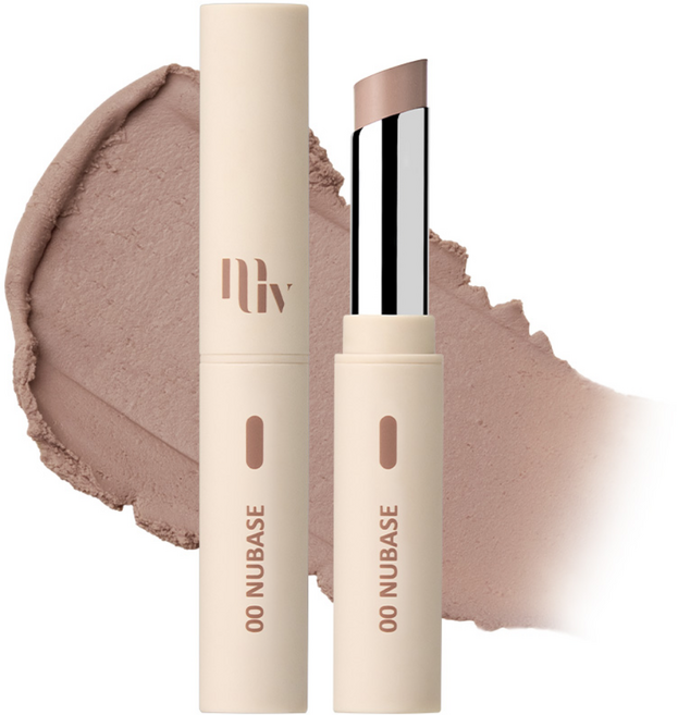 모브닝 블러 무스 립스틱 립 베이스 프라이밍, 00 누베이스, 1개