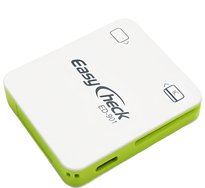 [신규사업자] 이지체크 ED-901 무선카드단말기 무선블루투스카드단말기 초소형카드기 이지체크무선카드기 사업자전용카드체크기 배달업종 소상공인전용카드기 블루투스카드체크기, 카드기처음사용, 1개