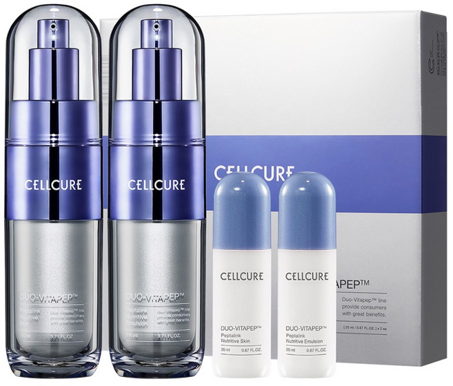 셀큐어 듀오비타펩 펩타링크 스킨케어 2종 세트 900g, 1세트