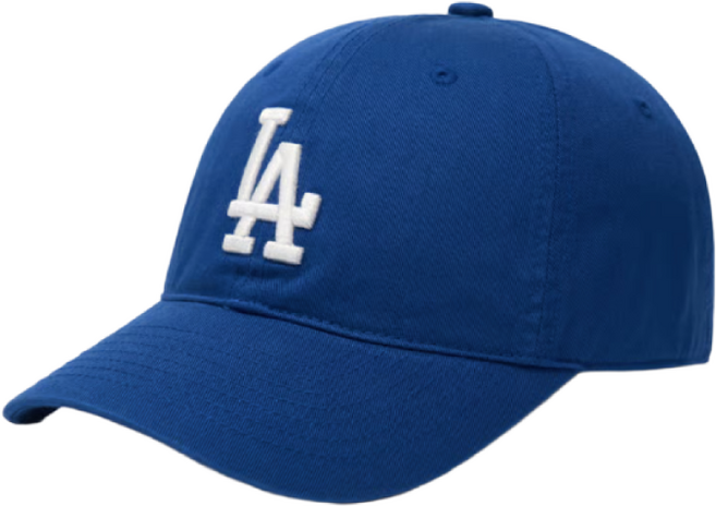 뉴에라 New era 엠엘비 LA빅로고 면 야구모자 남녀공용 블루 3ACP6601N 07NYS