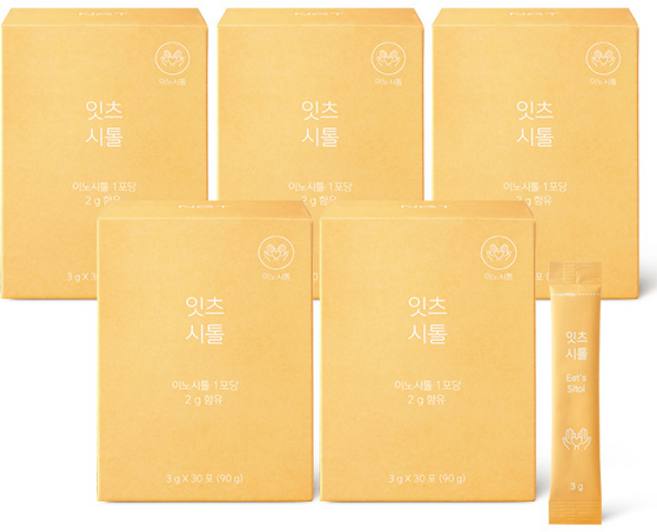네츄럴굿띵스 잇츠 시톨 30포, 90g, 5박스