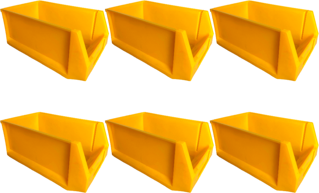 탑플라스틱 공구함 부품함 상자 부품3호 6개 묶음