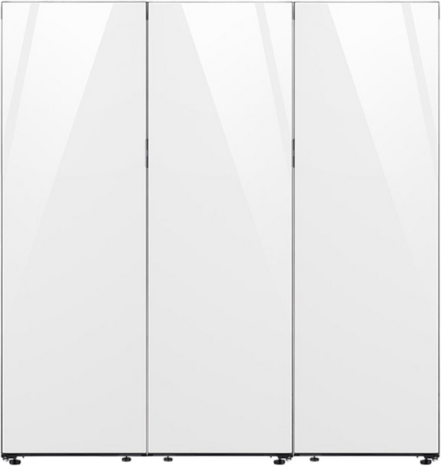 삼성전자 비스포크 3도어 냉장고 RR40C7985AP+RZ34C7955AP+RQ34C7935AP 1104L 1등급 메탈쿨링 오토오픈도어 키트포함 코타화이트, RR40C7985AP우힌지, RZ34C7955AP우힌지, RQ34C7835AP좌힌지